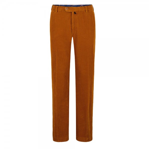 Meyer spodnie sztruksowe męskie Bonn, pomarańczowe, rozmiar 102