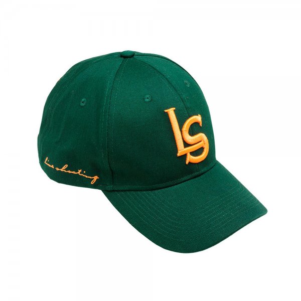 Laksen czapka z logo 3D, zielona