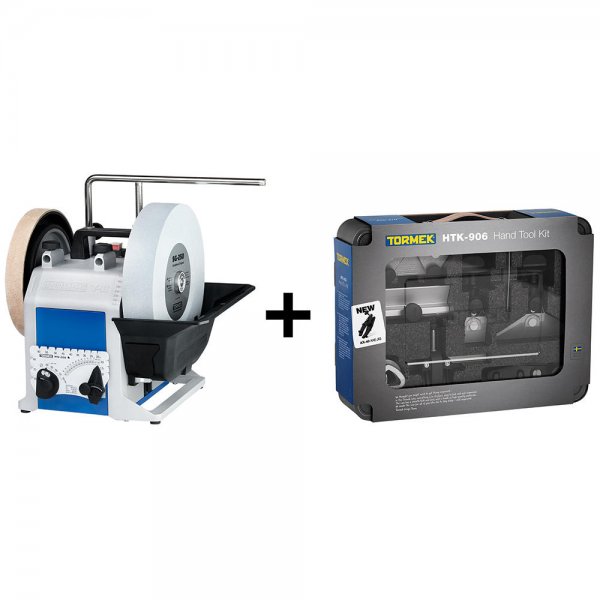 Tormek T-8 Original incl. kit dispositivi per utensili manuali HTK-906
