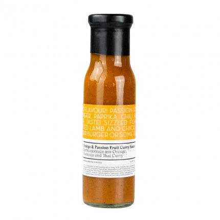 Orange & Passion Fruit Curry Sauce