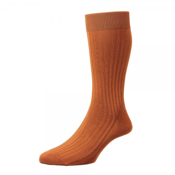 Pantherella Men's Socks DANVERS, Cumin, Size L (45-47)
