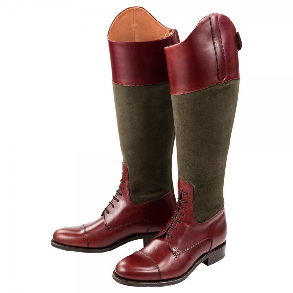 Rey Pavón Ladies Boots, Hunting Green, Size 37