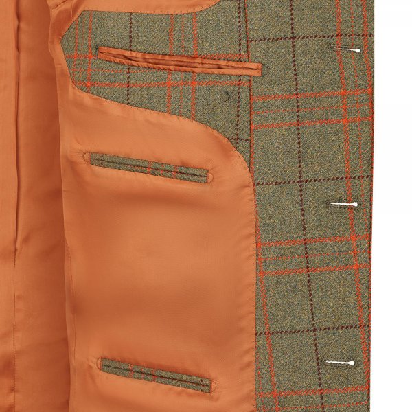 Lovat Tweed Men's Sports Jacket, Chequered, Size 48 Lovat Tweed Men's Sports Jacket, Chequered, Size 48
