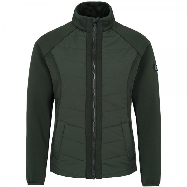 Damska kurtka hybrydowa Dubarry Emerald, kolor pesto, rozmiar 38