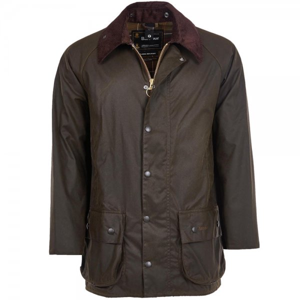 Barbour Wachsjacke »Classic Bedale«, olive, Größe 48 (Damen: 48, Herren: 58)