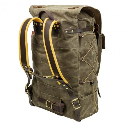 Frost River Isle Royal Bushcraft Backpack Dark Olive Backpacks Bags The GunDog Affair