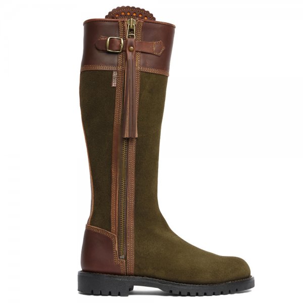 Bottes pour femme Penelope Chilvers » Inclement Long «, seaweed conker/taille 42