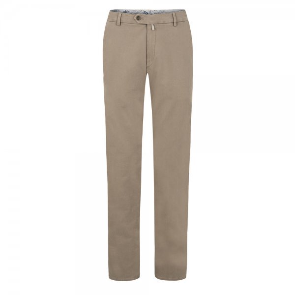 Meyer »Tokyo« Men's Satin Trousers, Beige, Size 50