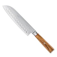 Gamme de couteaux DICTUM » Olive «, Santoku (couteau polyvalent)