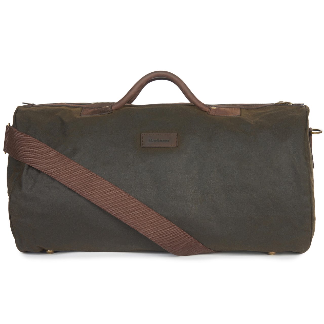 Barbour Holdall Wax Duffle Bag Olive One Size Backpacks Bags The GunDog Affair