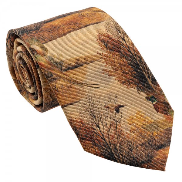 Cravatta »Fagiano«, seta