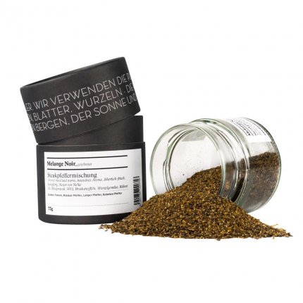 »Melange Noir« Pepper Spice Mix, Crushed