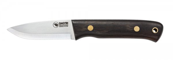 Cuchillo para exterior Casström Woodsman, roble de pantano