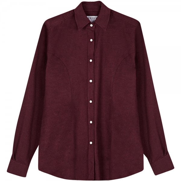 Camisa para mujer Purdey, burdeos, talla 42