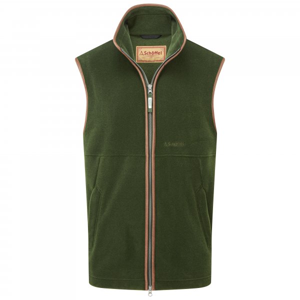 Schöffel Oakham Fleece Weste, forest, Gr. 52