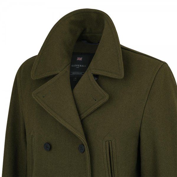 Gloverall Churchill Peacoat Loden Green Size S Jackets Coats The GunDog Affair