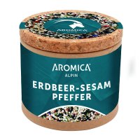 Preparato di spezie fragole - sesamo - pepe