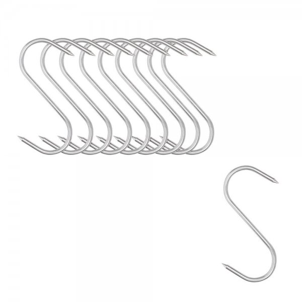Meat Hook, 120 x 5 mm, 10 Pieces