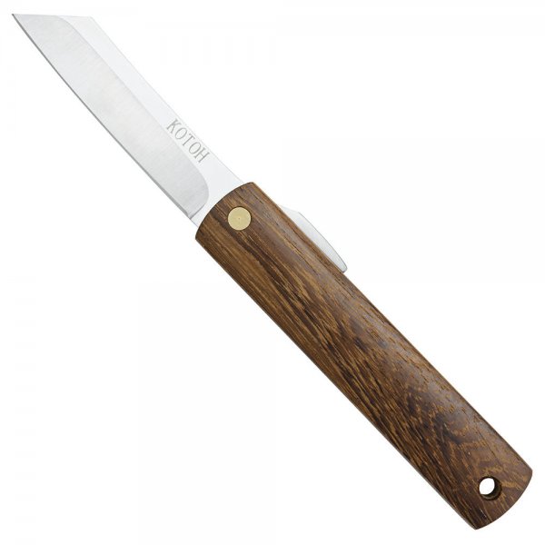 Coltello a serramanico giapponese Kotoh, wengé