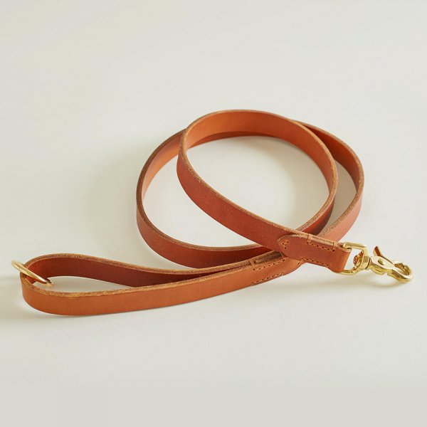 Laisse de chien Helen Wells » Classic «, cognac, 80 cm