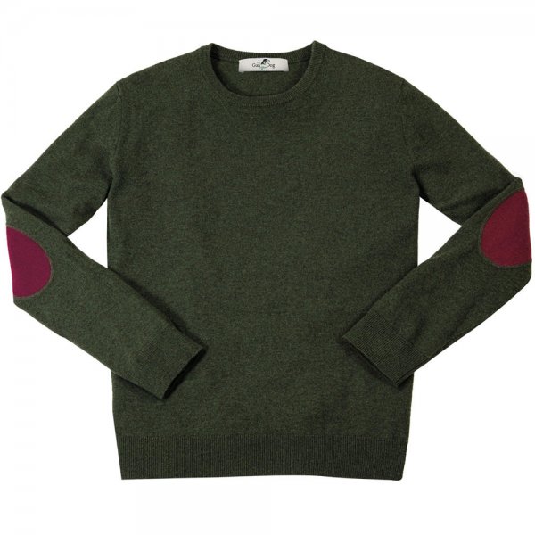 Suéter de cachemira para hombre »Alain«, verde, XL