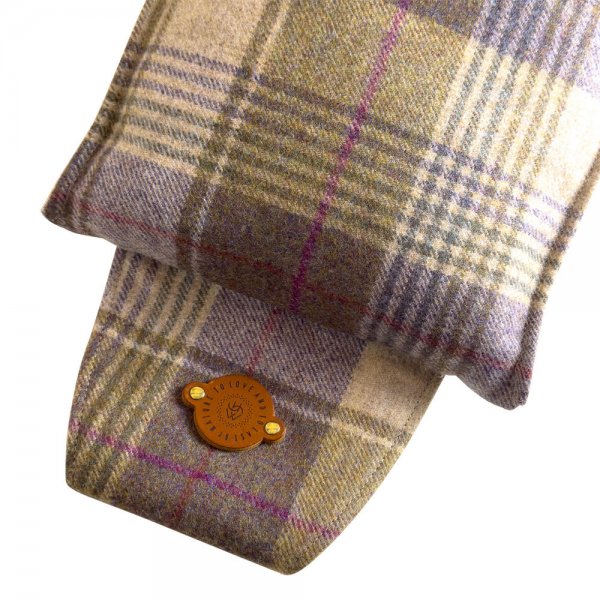 Cuscino di lettino per cani Helen Wells »Tweed Blackberry«, taglia L