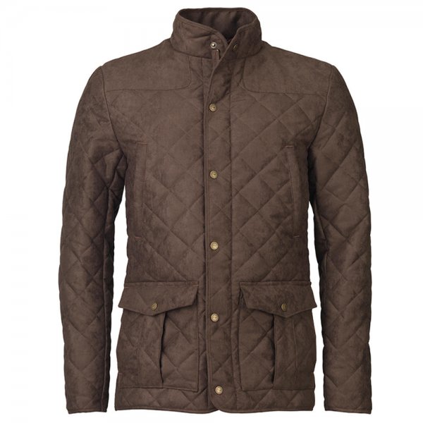 Laksen Men's Quilted Jacket »Hampton«, Brown, Size L