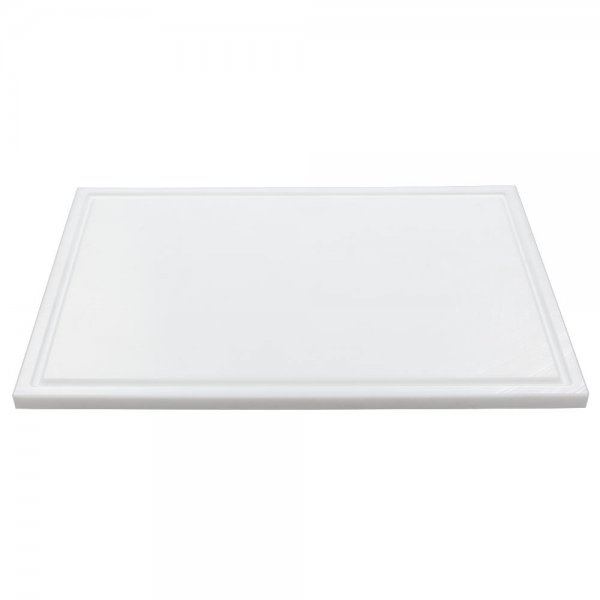 Professional Cutting Board with Sap Groove and Rubber Feet, 600 × 400 × 30 mm