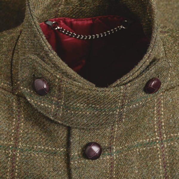 Men's Hunting Jacket, Chequered Tweed, Green, Size 25 | Jackets & Coats | The GunDog Affair Men's Hunting Jacket, Chequered Tweed, Green, Size 25 | Jackets & Coats | The GunDog Affair