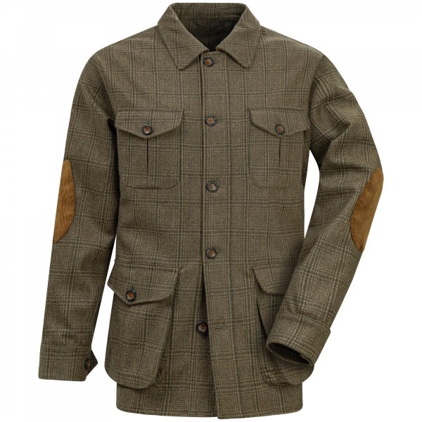 Giacca militare da uomo in loden »Spencer«, marrone, taglia 50