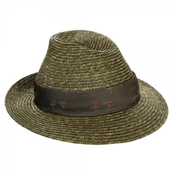 »Duck« Straw Hat, Loden, Size 55