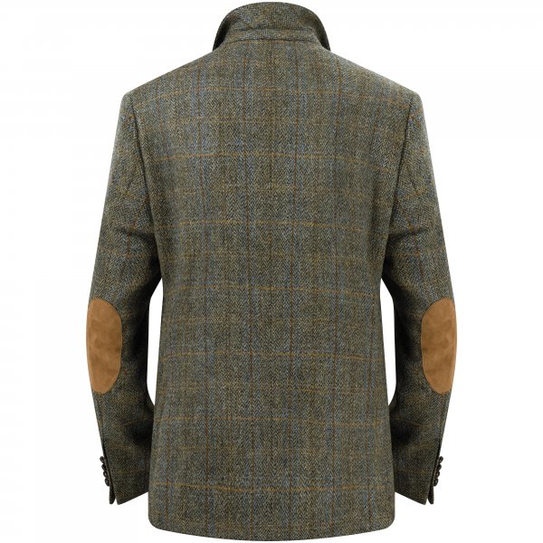 Harris tweed jacket with elbow patches deals