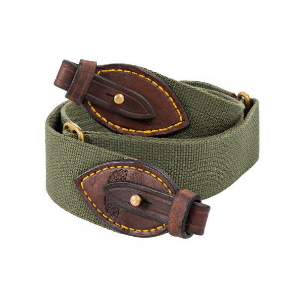 Els & Co. Gewehrriemen »Nieu Bethesda Big Game«, Leder/Canvas, oliv