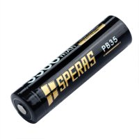 Batterie SPERAS PB35 lithium-ion 18650 à 10 HDC, 3500 mAh