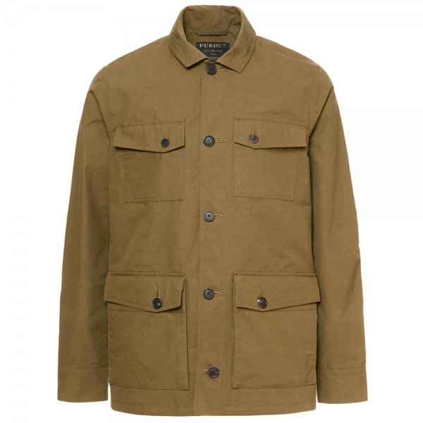 Purdey »Percival« Men's Safari Jacket, Desert Khaki, Size L