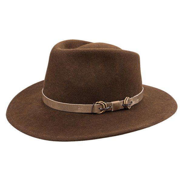 Chapeau de feutre, couleur tabac, taille XL