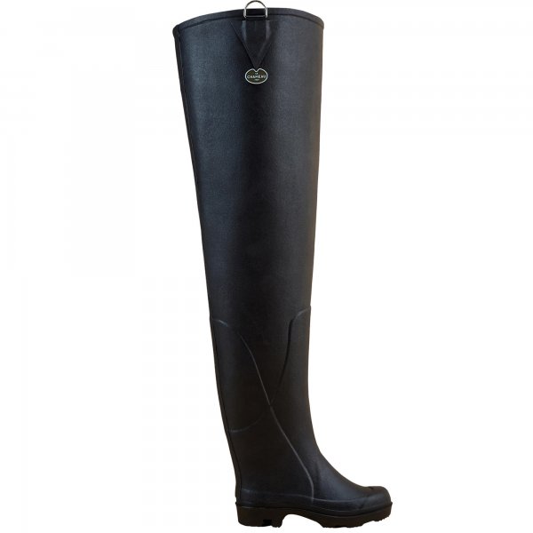 Waders pour femme Le Chameau » Océane «, doublés en jersey, noir, taille 37