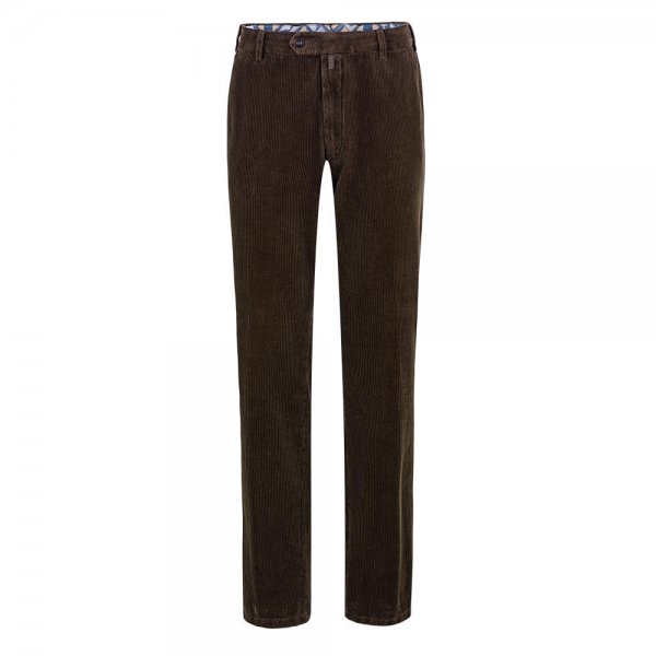 Meyer spodnie sztruksowe męskie Bonn, brązowe, rozmiar 102