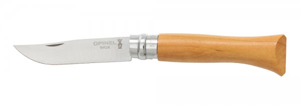 Cuchillo plegable Opinel, Olive, No. 6