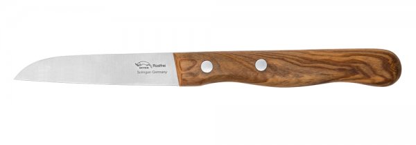 Cuchillo de cocina pequeño Otter, madera de olivo