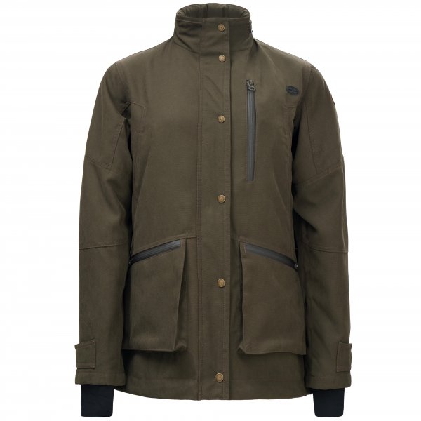 Laksen Damen Jagdjacke Whirlwind, oliv, Größe 40