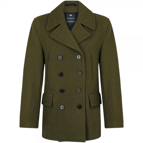 Caban Gloverall »Churchill«, verde loden, taglia XXL