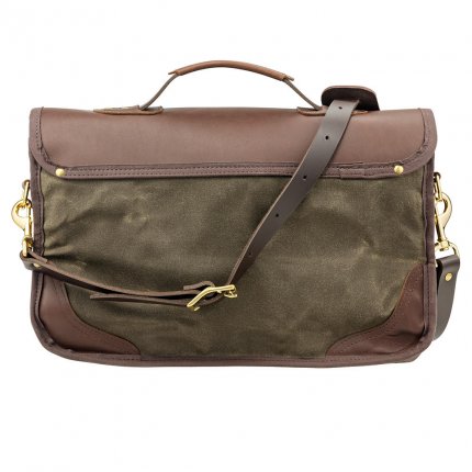 Frost River Heritage Bag Briefcase Dark Olive Backpacks Bags The GunDog Affair