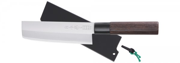 Couteau à légumes, Saku Hocho, avec étui en bois, Usuba