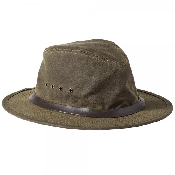 Filson Tin Packer Hat, Otter Green, XXL