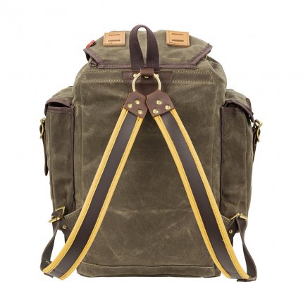 Frost River Expedition Backpack with Padded Buckskin Straps Dark Olive Backpacks Bags The GunDog Affair