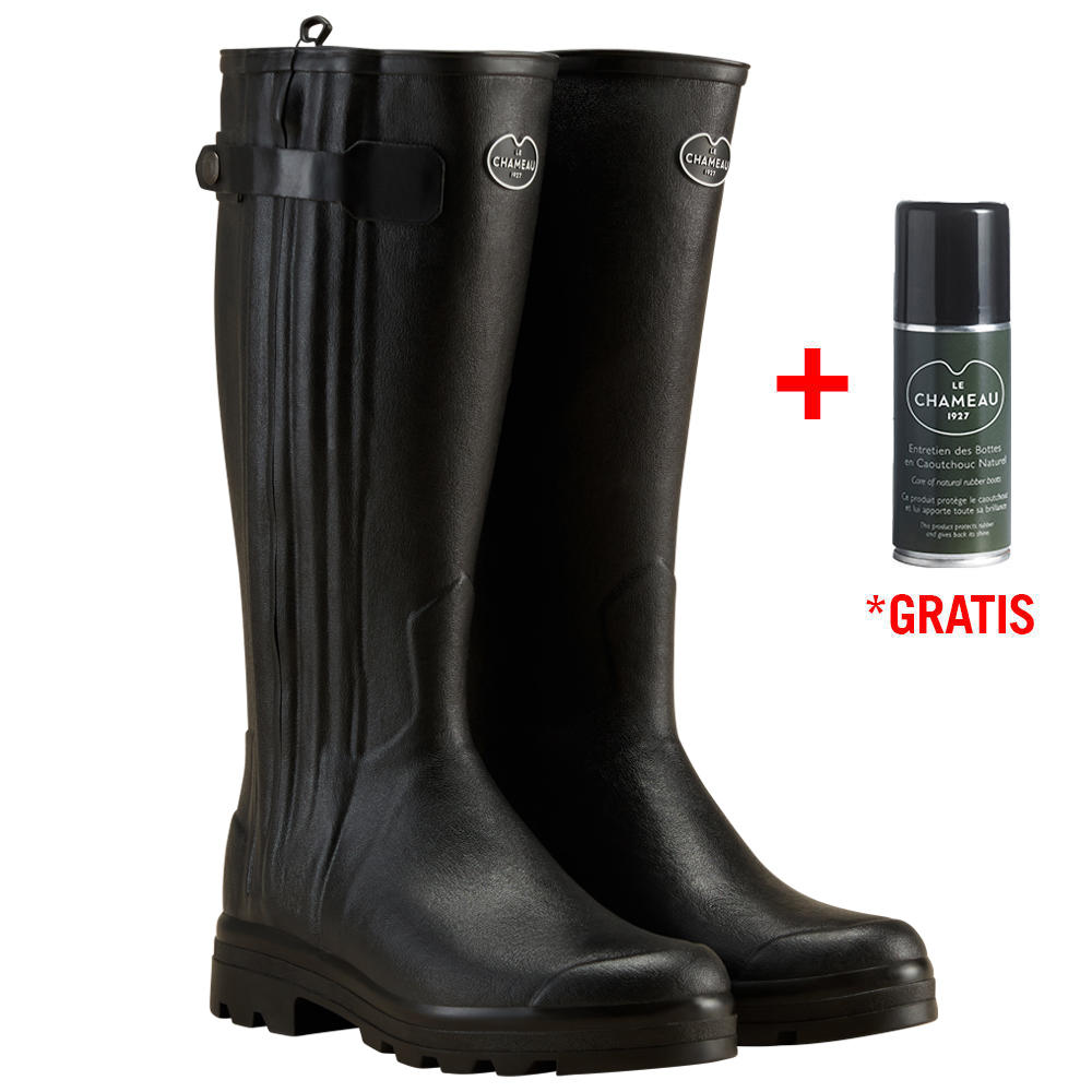 Bottes le chameau chasseur cuir clearance
