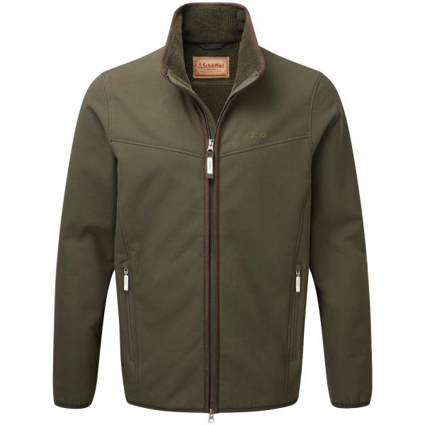 Schöffel »Burrough« Softshell Jacket, Forest, Size 60