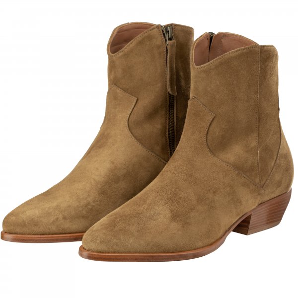 »Cara« Ladies’ Ankle Boots, Light Brown, Size 36