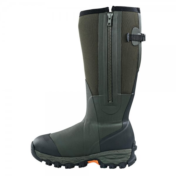 Gateway1 Woodbeater Rubber Boots 18 Inch 7 mm Zip 400 g Green 38 5 Shoes Boots The GunDog Affair